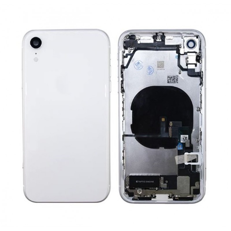iPhone XR Tampa traseira Branca Completa
