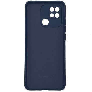 Xiaomi Redmi 10C / C40 Capa de Proteção Evelatus Silicone Case Soft Touch Blue