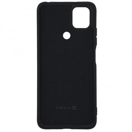 Xiaomi Redmi 9C / 10A 4G Capa de Proteção Evelatus Nano Silicone Case Soft Touch TPU Black