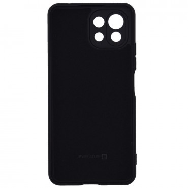 Xiaomi Mi 11 Lite/11 Lite 5G/11 Lite 5G NE Capa de Proteção Evelatus Nano Silicone Case Soft Touch TPU Black