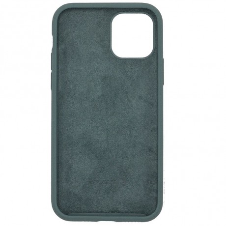iPhone 11 Pro Max Capa de Proteção Evelatus Premium Soft Touch Silicone Case Pine Green
